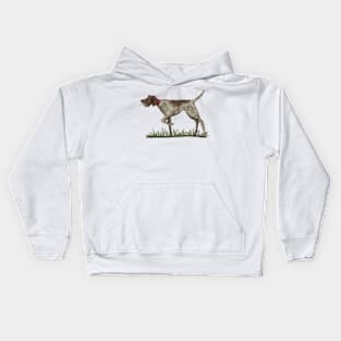 German Wirehaired Pointer Kids Hoodie